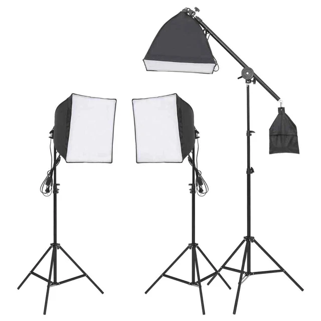 Kit di Illuminazione da Studio con Treppiedi e Softbox 5199397