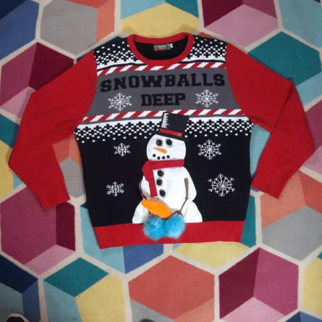 Spencers ugly Christmas sweater Size XXL