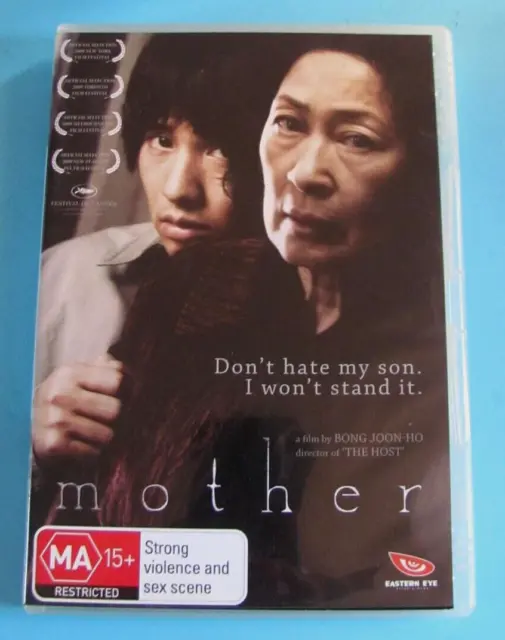 MOTHER DVD South Korean Thriller Kim Hye-ja Region 4 see below