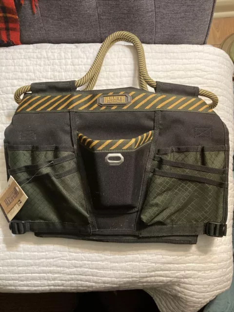 DULUTH TRADING NWT 59$ Bucket Style Sturdy Tool Organizer Nylon