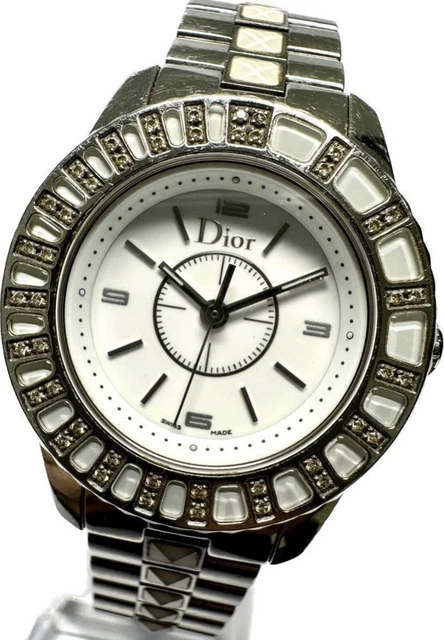 Dior Crystal Diamond Ladies Quartz International Warranty Watch 61685144 VIPS