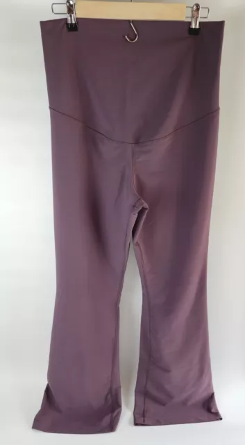Old Navy Active Power Soft Maternity Boot Cut Leggings In Size Large Purple