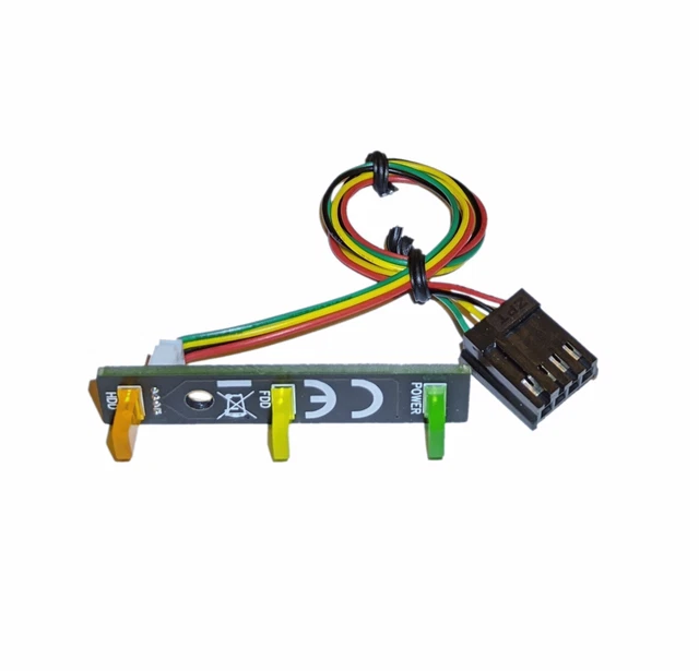 Nouvel ordinateur Amiga 600 3x LED de remplacement avec connecteur de câble...