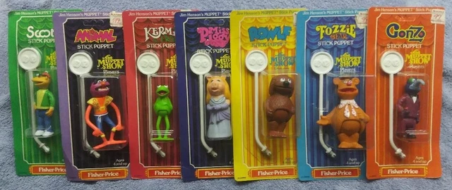 1979 The Muppet Show Puppets Kermit Miss Piggy Animal Fozzie Gonzo Rowlf Scooter