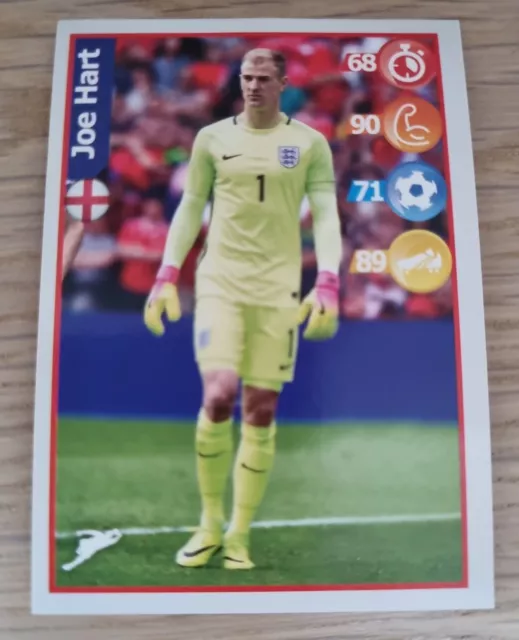 Panini Kelloggs Football Superstars 2018 sticker.  JOE HART ENGLAND