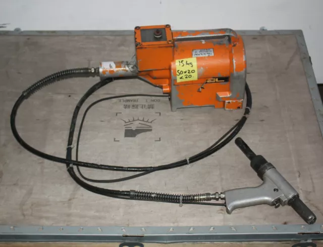 AVDEL PNEUMATIC INTENSIFIER HYDRAULIC RIVET GUN RIVETING MACHINE 96n36