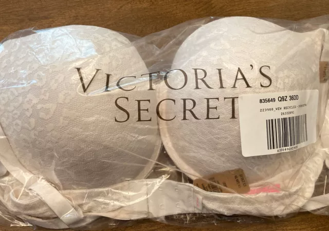 VICTORIAS SECRET PINK Set Wear Everywhere Push-Up Bra Thong Panty Animal  Print £42.34 - PicClick UK