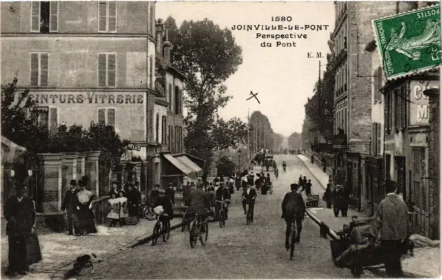 CPA JOINVILLE-le-PONT Perspective du Pont (600365)