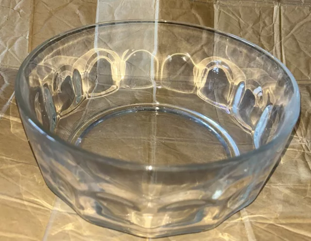 Arcoroc France  Glass Lg Serving Bowl Dessert Fruit Salad 23cm.