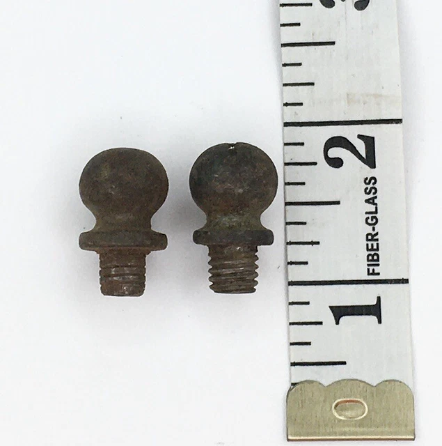 Lot Of 2 Vintage Machine Screw Studs Hardware Screen Hook Machinist