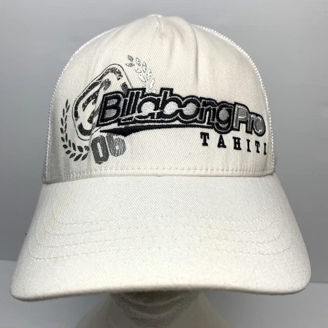 Billabong Tahiti Pro 2006 Trucker Hat Cap Flexfit Size L - XL  - Surfing Beach