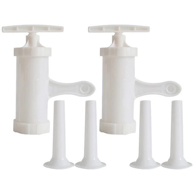 HANDHELD MANUAL SAUSAGE Stuffer Lem Italian Sausages Filler Tube Major