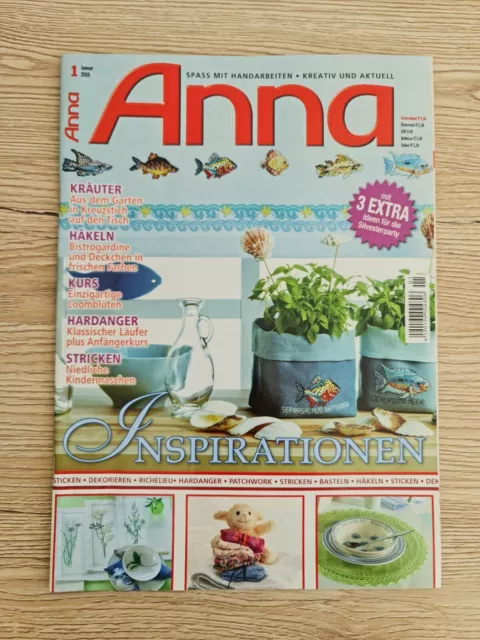 "Handarbeits Heft Anna" Ideen zum Selbermachen 1/2010 ,Topp,