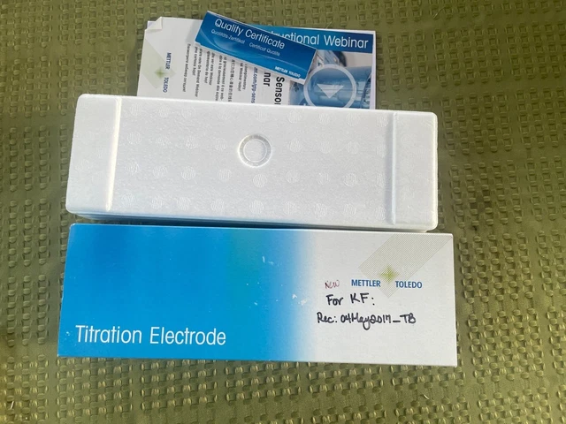 New - Mettler Toledo DM143-SC Sensor Double Pin Electrode no cable