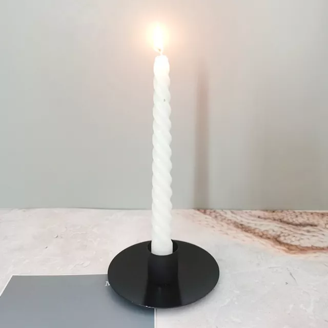 Candle Rack Aesthetic Electroplating Desktop Candlestick Stand Single Head