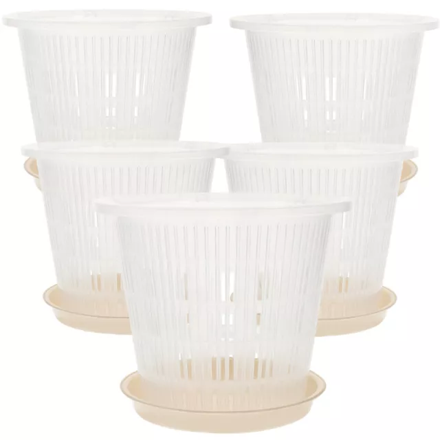 pflanzen pflanzen töpfe drinnen 5Stk Blumentopfe Pflanze Töpfe Schlitz