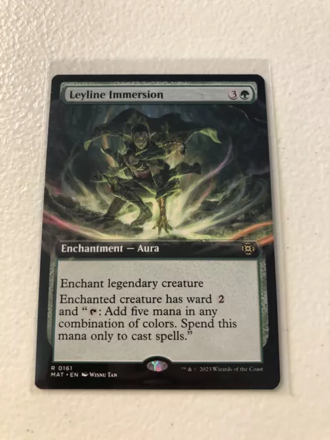 Leyline Immersion Extended Art NON FOIL March of the Machine The Aftermath MTG