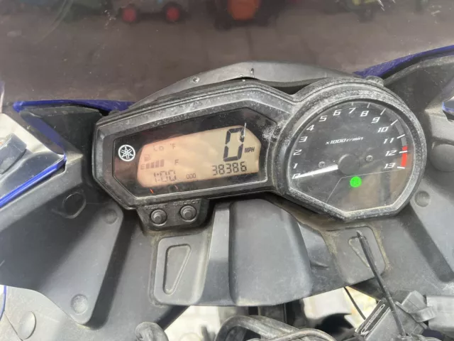 09 10 11 12 13 14 15 16 17 Yamaha Fz6r Fz6 Gauge Cluster Speedo Speedometer Oem