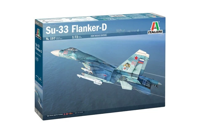 Altaya 1/72 – Sukhoi SU-35 Super Flanker, Avion De Combat Russe, Chasseur Bombardier