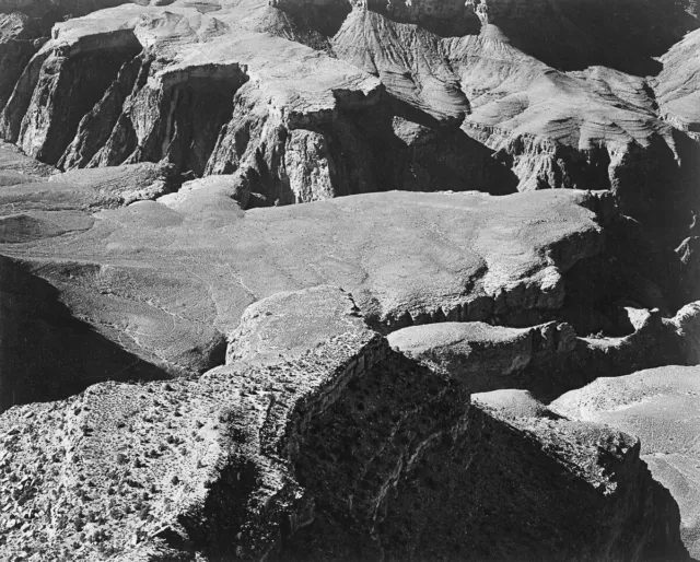 Ansel Adams View from Yava Point, Grand Canyon National Park + Ships Free