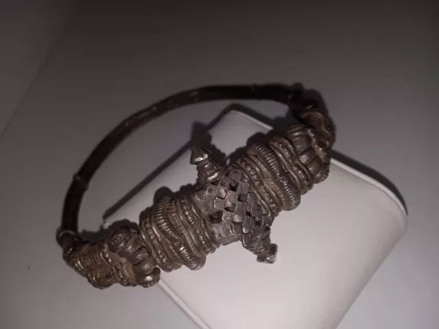 Antique Silver 130.5 Grams kamarpatta woven Maharashtra India belt rare  Silver