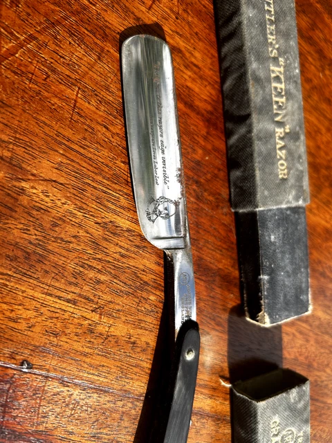 VINTAGE GEORGE BUTLER & Co Sheffield Keen Shakespeare No.2 Cutthroat ...