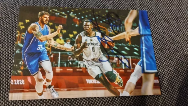 Isaac Bonga Autogramm Reprinted Fotokopie-Kein Original Unterschrift-Weltmeister