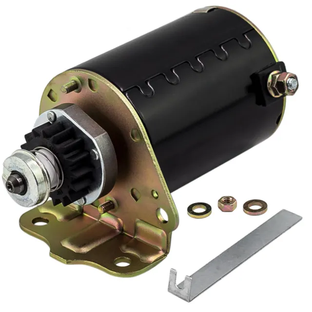 12V Starter Motor for BRIGGS AND STRATTON  Ride on Lawn Mower 499529  399169
