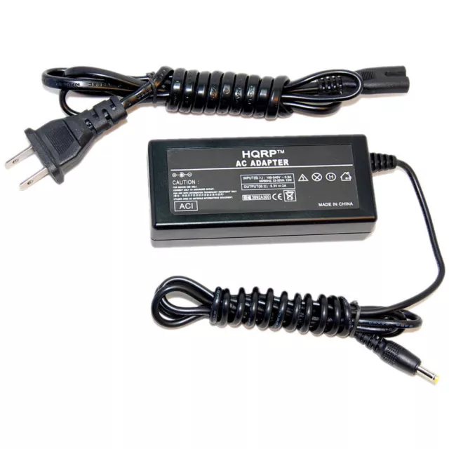 HQRP AC Power Adapter for JVC Everio GZ-HM440 GZ-HM450 GZ-HM650 GZ-HM670