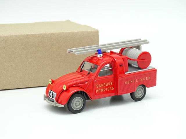 Norev 1/43 – Citroën 2CV AZ Pompiers – Échelle 43 – Occasion