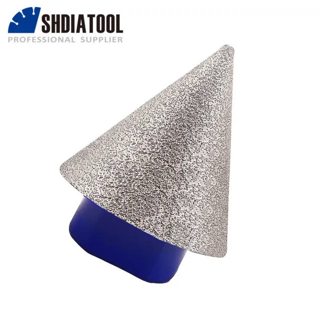 Dia 35mm M14 Diamond Chamfer Bits Cone Milling Drilling Ceramic Tile Marble