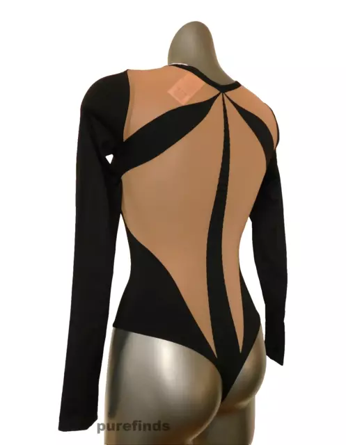 WOLFORD MAT DE Luxe String Bodysuit XS C cup £55.00 - PicClick UK