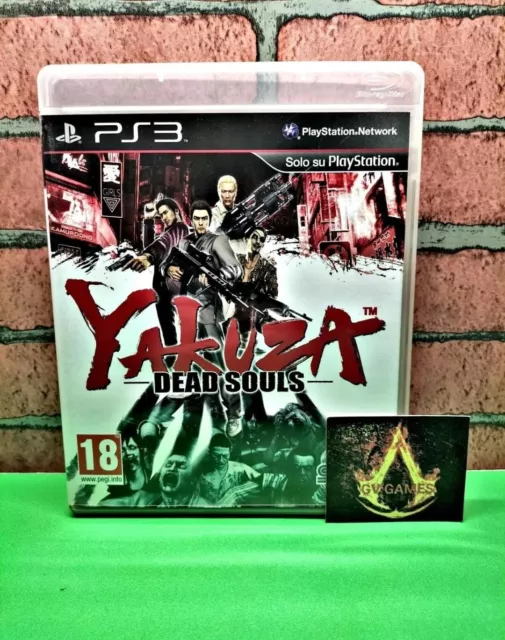 Yakuza Dead Souls 🇮🇹 PS3 PLAYSTATION 3 COMPLETO COME NUOVO