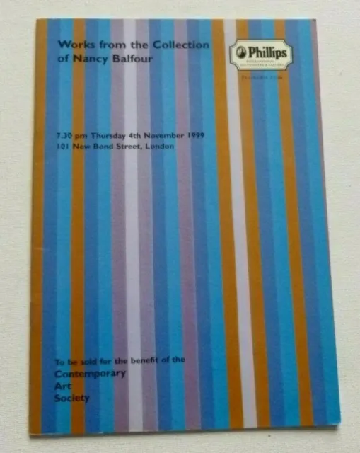 PHILLIPS The Nancy Balfour Collection 1999 GROUP ART AUCTION CATALOGUE B Riley