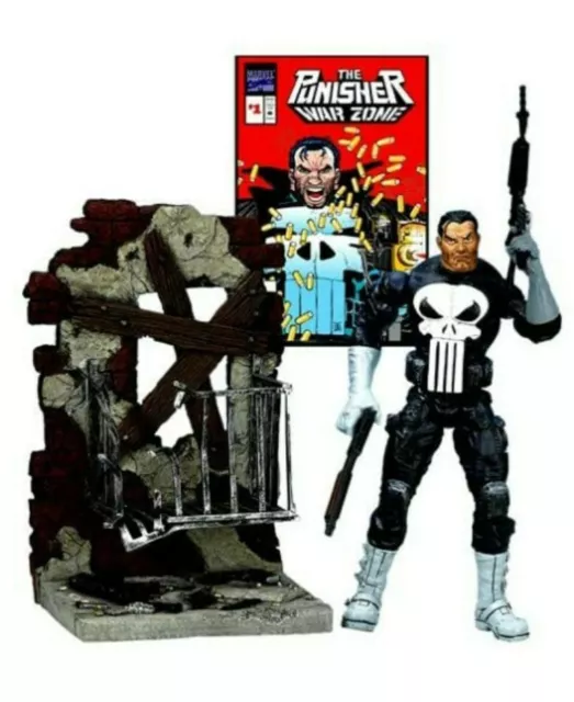 Marvel Legends Series IV The Punisher Warzone #1 Action Figure 2003 Toy Biz NEW