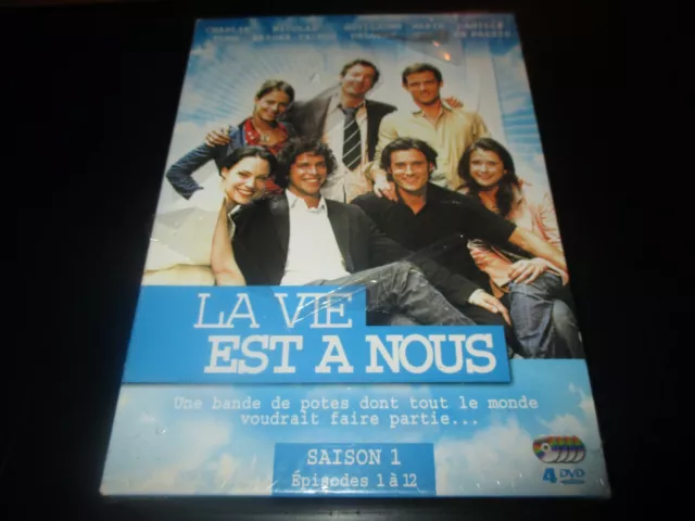 Coffret 4 Dvd Neuf "La Vie Est A Nous - Saison 1, Partie 1 (Episodes 1 A 12)"