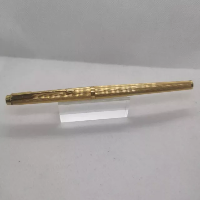 Parker 180 Imperial Fountain Pen Gold Nib 585 Vintage Rare