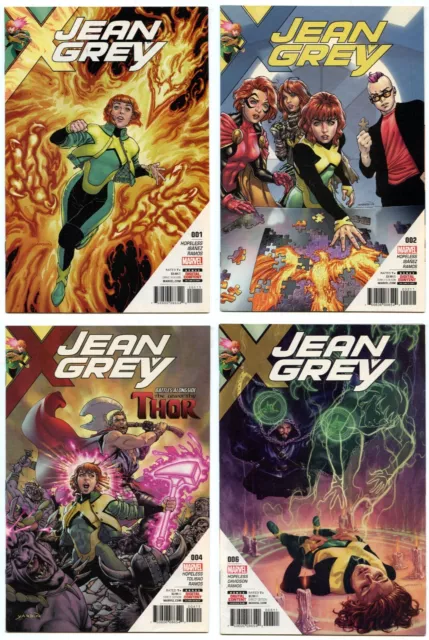 Marvel Comics Jean Grey Bundle Issues 1 2 4 & 6 Read Once Bagged & Boarded