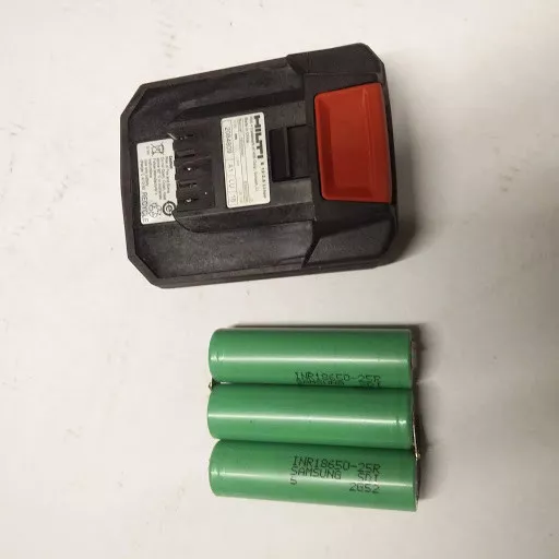 1bloc batterie hilti (3accus) 2,6Ah li ion battery akku batteria bateria