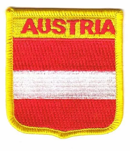 Wappen Aufnäher Patch Österreich Flagge Fahne