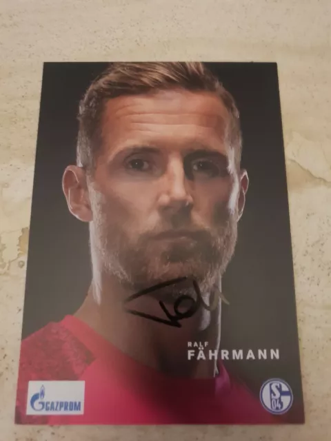 Ralf Fährmann FC Schalke 04 Saison 21/22 original signiert AK