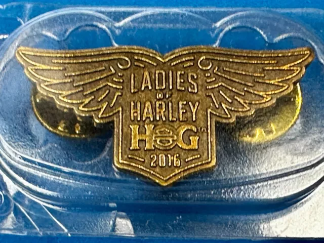 2016 Ladies of Harley Davidson Owners Group HOG Pin for Jacket or Vest