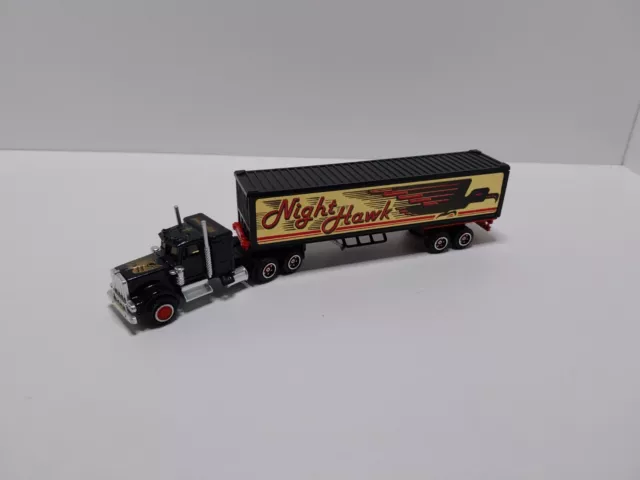 Majorette Super Movers S600 Kenworth Truck Lkw "Night Hawk" 1:87 Modellauto TOP