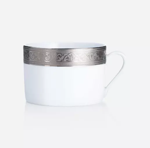 Philippe Deshoulieres Trianon Platinum Tea Cup G4423