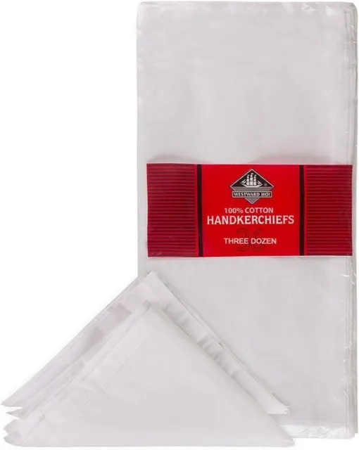 Mens Hankies Handkerchiefs 100% Cotton 40Cm X 40Cm Uk Based