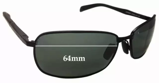 SFx Replacement Sunglass Lenses fits Maui Jim Long Beach MJ240 - 64mm Wide