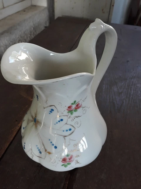 GRAND BROC PIChet porcelaine 19 eme