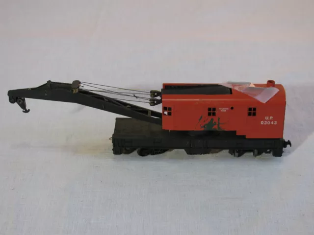 Vtg Athearn? HO Scale Bucyrus Erie Crane, UP Union Pacific #03043