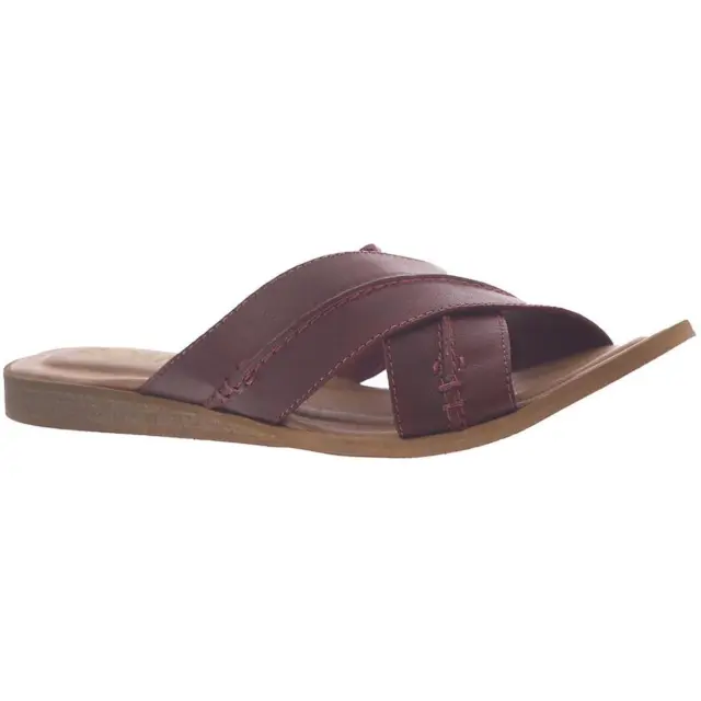 Roan by Bed Stu Womens Elvira Leather Open Toe Slide Sandals Shoes BHFO 0838