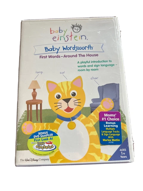 Baby Einstein: Baby Wordsworth First Words - Around The House (DVD, 2005) Disney